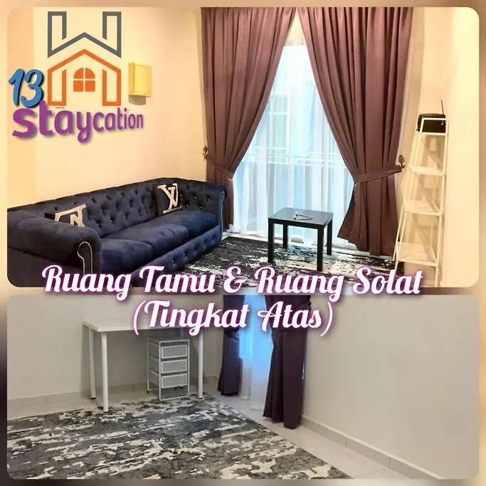 13Staycation Islamic Homestay Malacca Semesterbostad